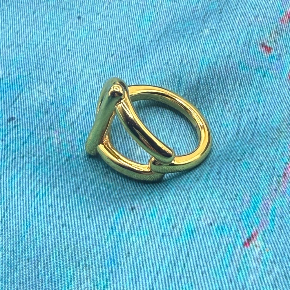 Uno de 50 youthful linked shaped ring - Picture 9 of 10